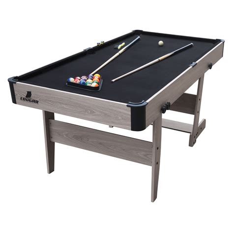 cougar pooltafel|Cougar Hustle XL opklapbare Pooltafel in Zwart